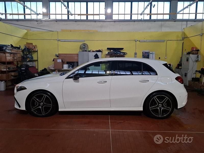 Usata Mercedes A200 AMG Line Premium 149 CV (109 kW) 2024 Bianco Berlina