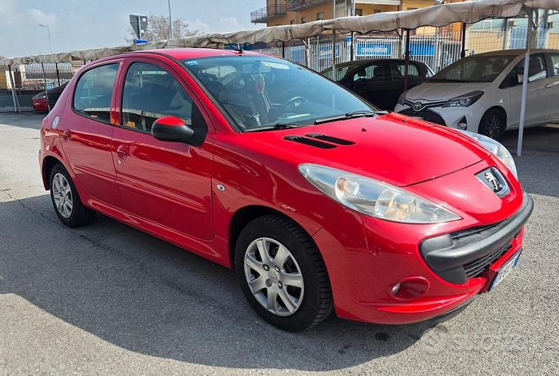 Usata Peugeot 206 60 CV (44 kW) 2009 Rosso Berlina