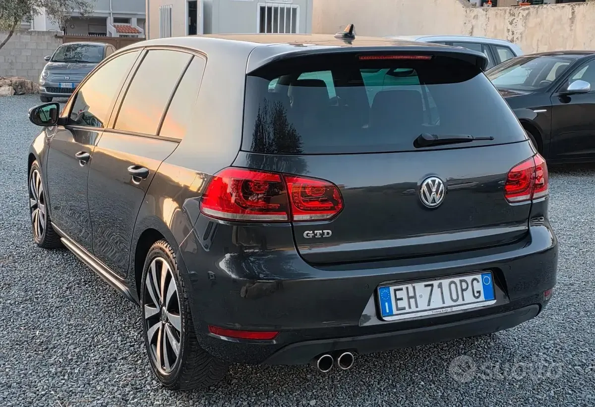 Usata VW Golf VII GTD 170 CV (125 kW) 2012 Grigio Berlina