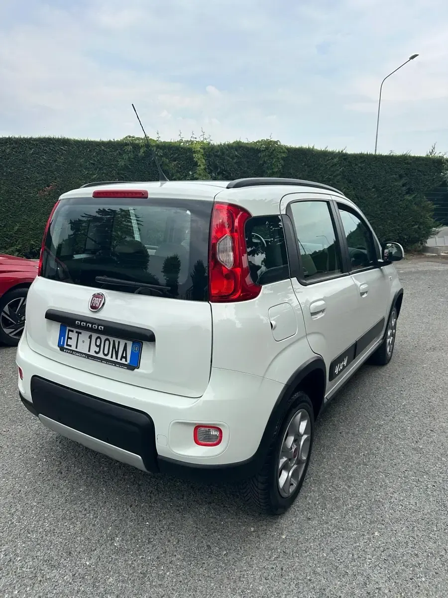 Usata Fiat Panda 4x4 S 75 CV (55 kW) 2014 Bianco Utilitaria