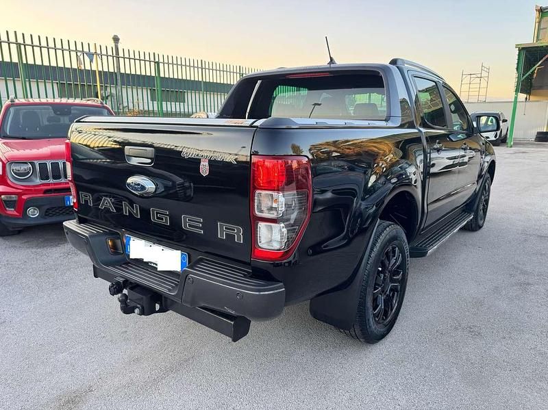 Usata Ford Ranger Wildtrack 170 CV (125 kW) 2022 Nero Pick-up