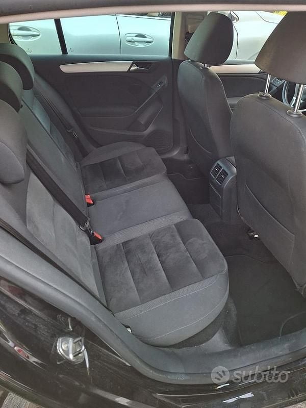 Usata VW Golf VI Highline 105 CV (77 kW) 2011 Nero Utilitaria