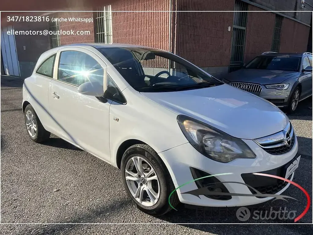 Usata Opel Corsa 85 CV (62 kW) 2014 Bianco Utilitaria