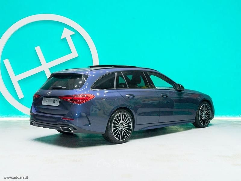 Usata Mercedes C220 AMG line 200 CV (147 kW) 2025 Blu/azzurro Berlina