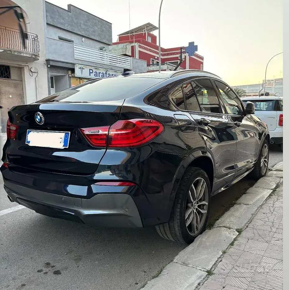 Usata BMW X4 M Sport 190 CV (139 kW) 2016 Blu SUV