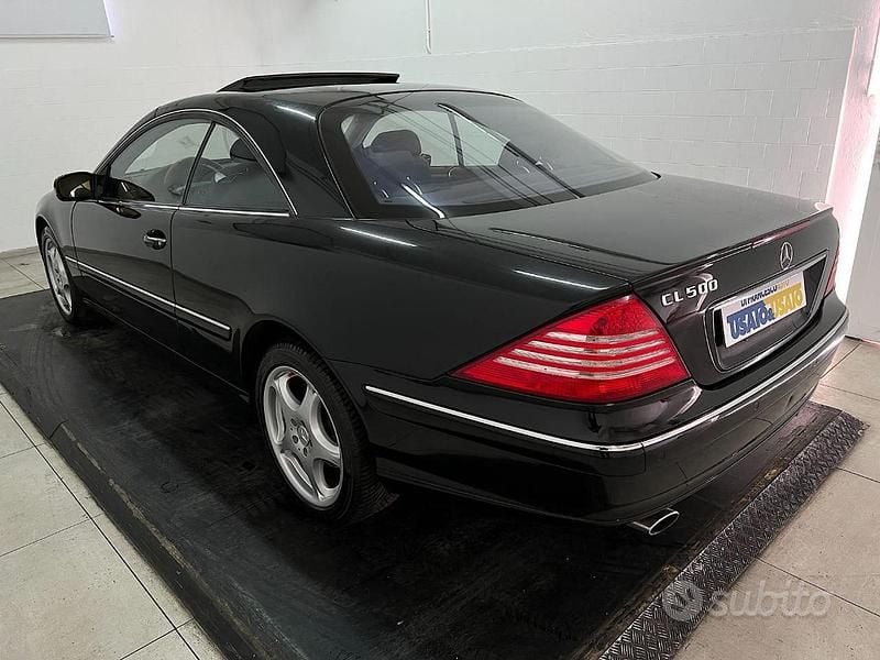 Usata Mercedes CL500 306 CV (225 kW) 2002 Nero metallizzato Coupé