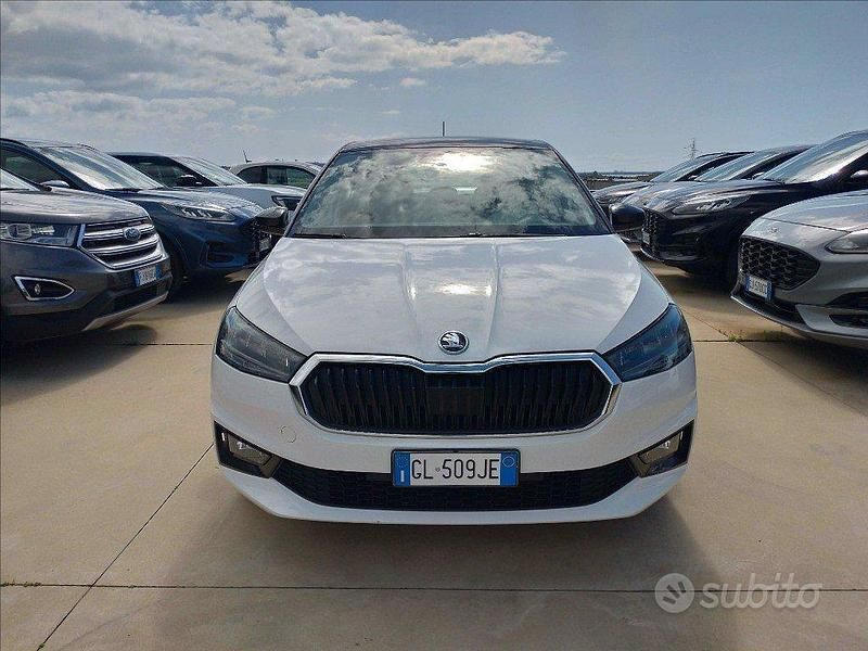 Usata Skoda Fabia Style 95 CV (69 kW) 2023 Bianco Utilitaria
