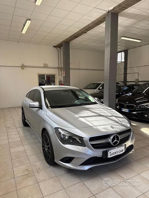 Usata Mercedes CLA200 Premium 135 CV (99 kW) 2016 Grigio Berlina