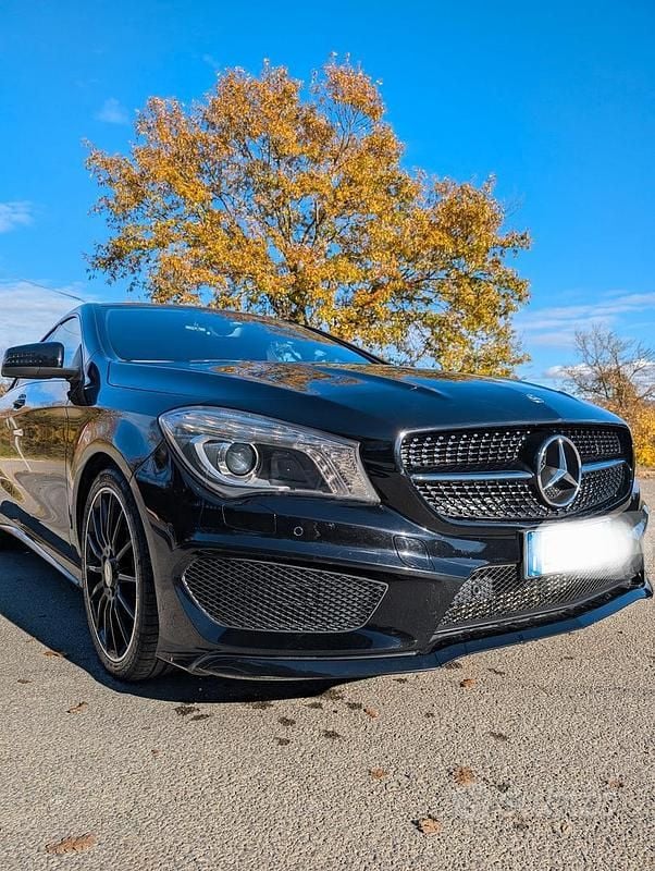 Usata Mercedes CLA200 Premium 136 CV (100 kW) 2015 Nero Berlina