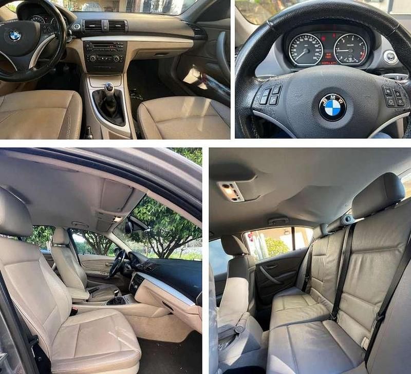 Usata BMW 118 Comfort Edition 143 CV (105 kW) 2009 Grigio Utilitaria