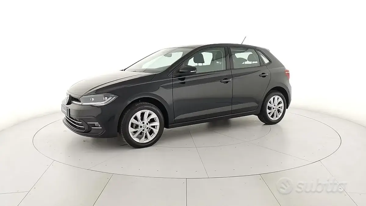 Usata VW Polo Style 95 CV (69 kW) 2024 Nero Utilitaria