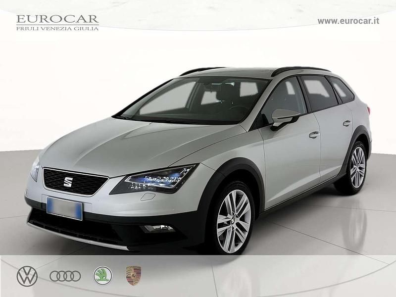 Argento metallizzato Usata 2015 Seat Leon ST 4Drive Station wagon | 11.900 € (Ottimo prezzo) - Immagine 1/4