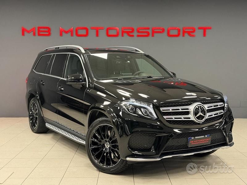 Usata Mercedes GLS500 Premium Plus 455 CV (334 kW) 2018 Nero SUV