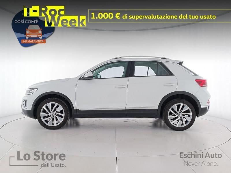 Usata VW T-Roc Style 150 CV (110 kW) 2022 Pure white SUV