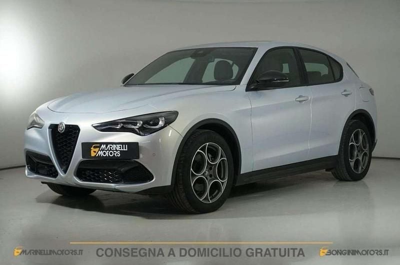 Bianco Usata 2023 Alfa Romeo Stelvio Sprint SUV | 27.900 € (Super prezzo) - Immagine 1/4