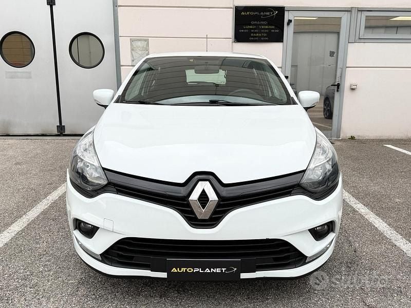 Usata Renault Clio IV 75 CV (55 kW) 2018 Bianco Berlina