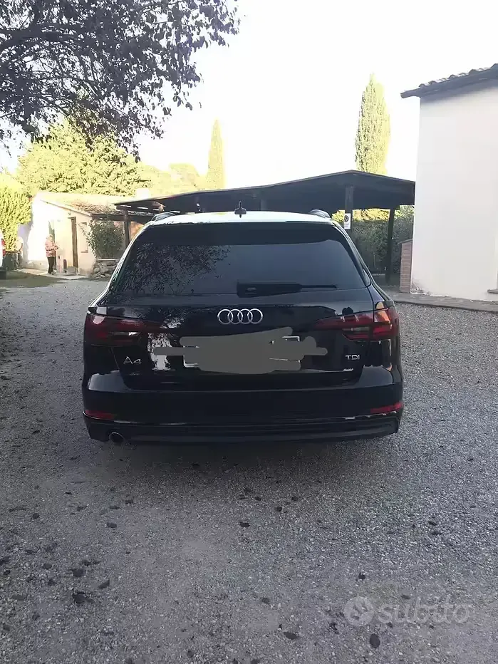 Usata Audi A4 S-Line 122 CV (89 kW) 2017 Nero Station wagon