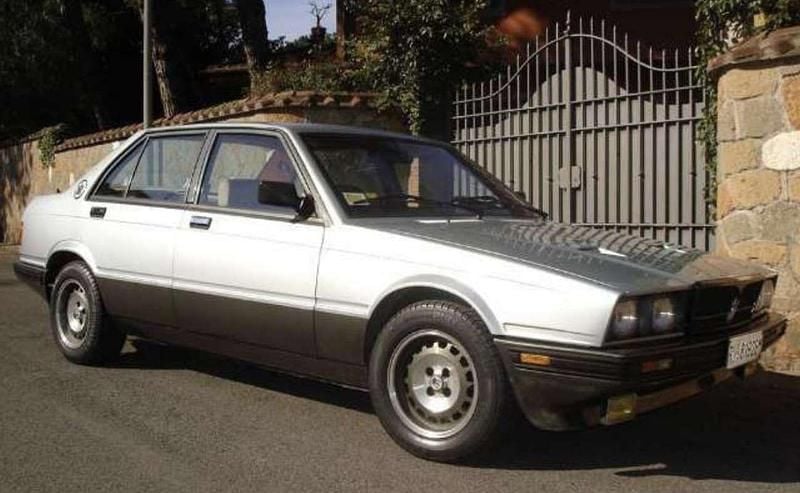 Usata Maserati 420 205 CV (150 kW) 1986 Grigio Berlina