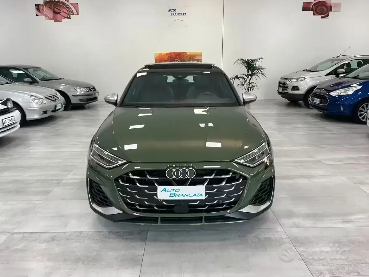 Usata Audi S3 Ambiente 333 CV (244 kW) 2024 Verde Berlina
