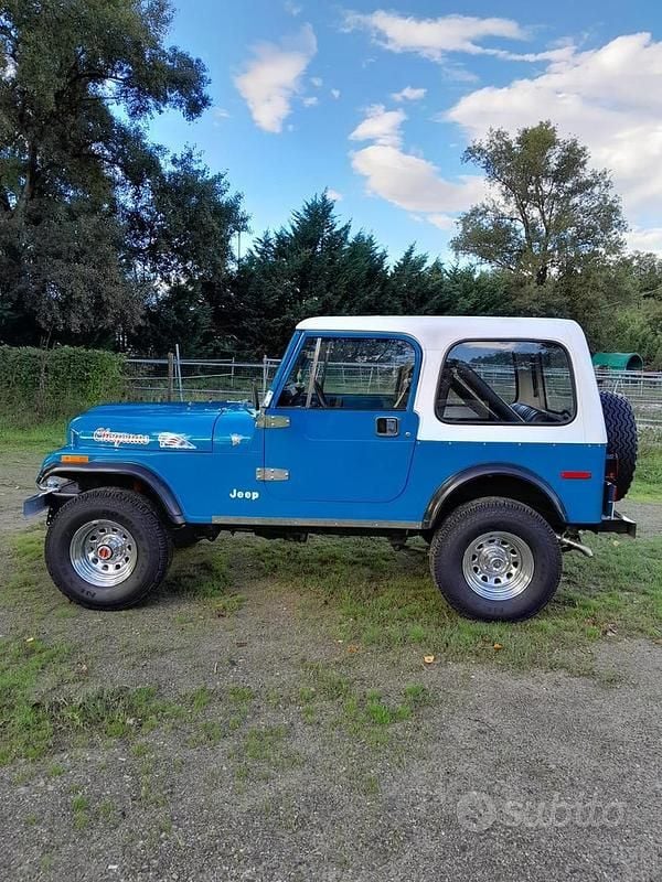 Usata Jeep CJ 1987 Blu SUV