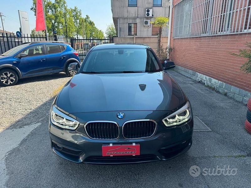 Usata BMW 116 Sport Line 116 CV (85 kW) 2016 Grigio Utilitaria