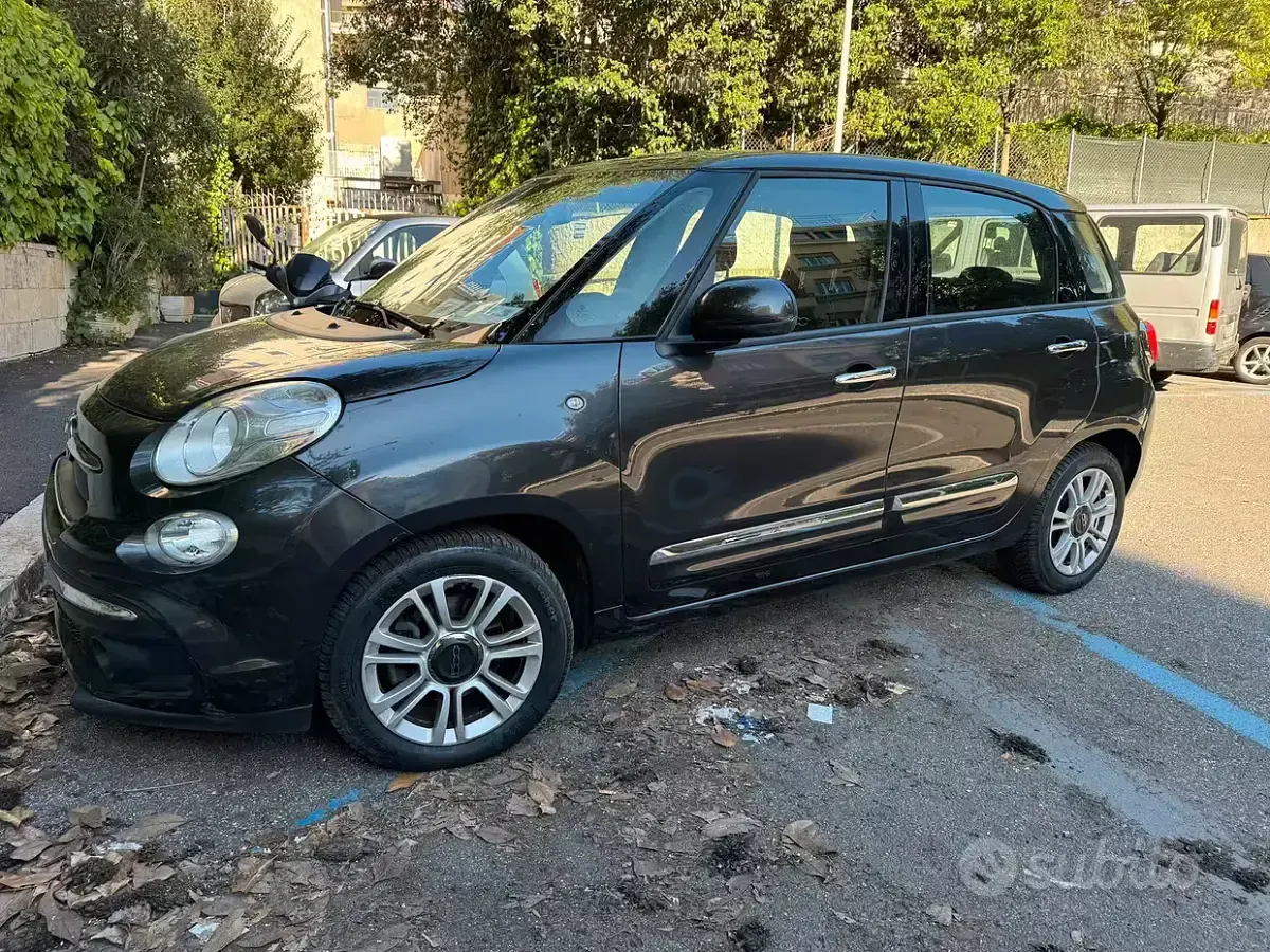 Usata Fiat 500L 95 CV (69 kW) 2018 Nero Monovolume