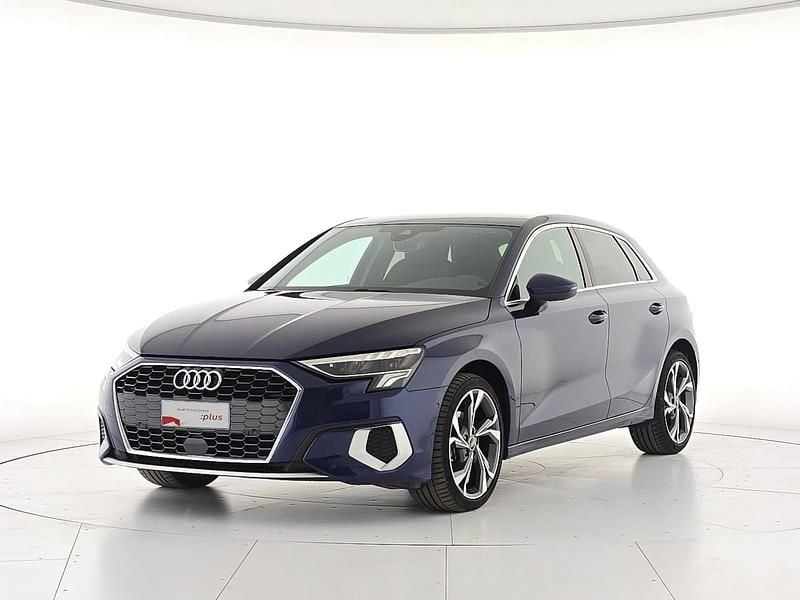 Usata Audi A3 Advanced 110 CV (80 kW) 2023 Blu/azzurro Berlina