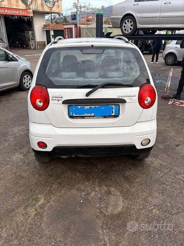 Usata Chevrolet Matiz 67 CV (49 kW) 2009 Bianco Utilitaria