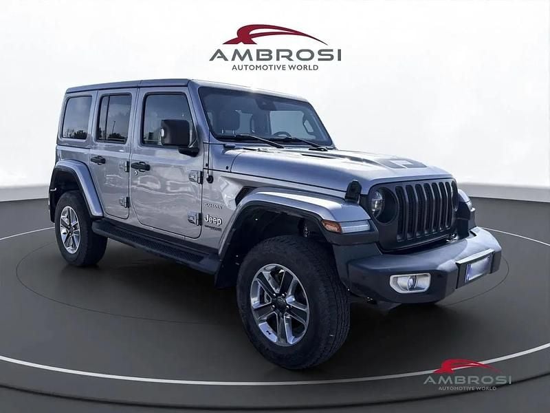 Usata Jeep Wrangler Sahara 200 CV (147 kW) 2021 Argento SUV