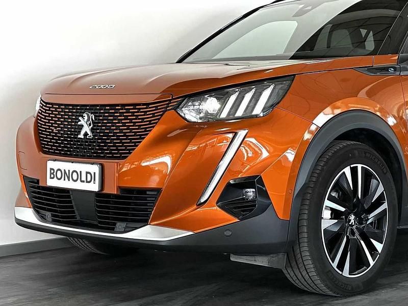 Usata Peugeot e-2008 GTi 100 kW (136 CV) 2021 Orange power SUV