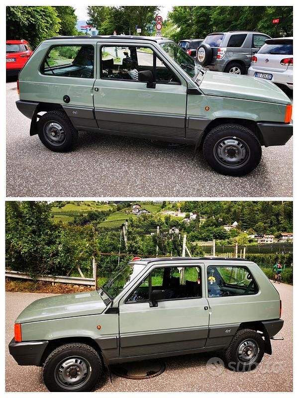 Usata Fiat Panda 4x4 70 CV (51 kW) 1984 Verde Utilitaria