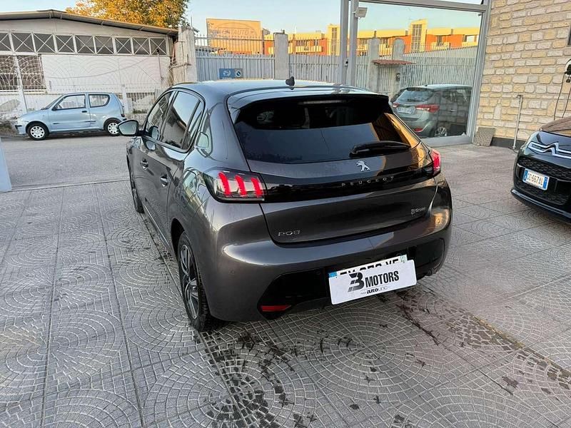 Usata Peugeot 208 Allure 102 CV (75 kW) 2021 Grigio Utilitaria