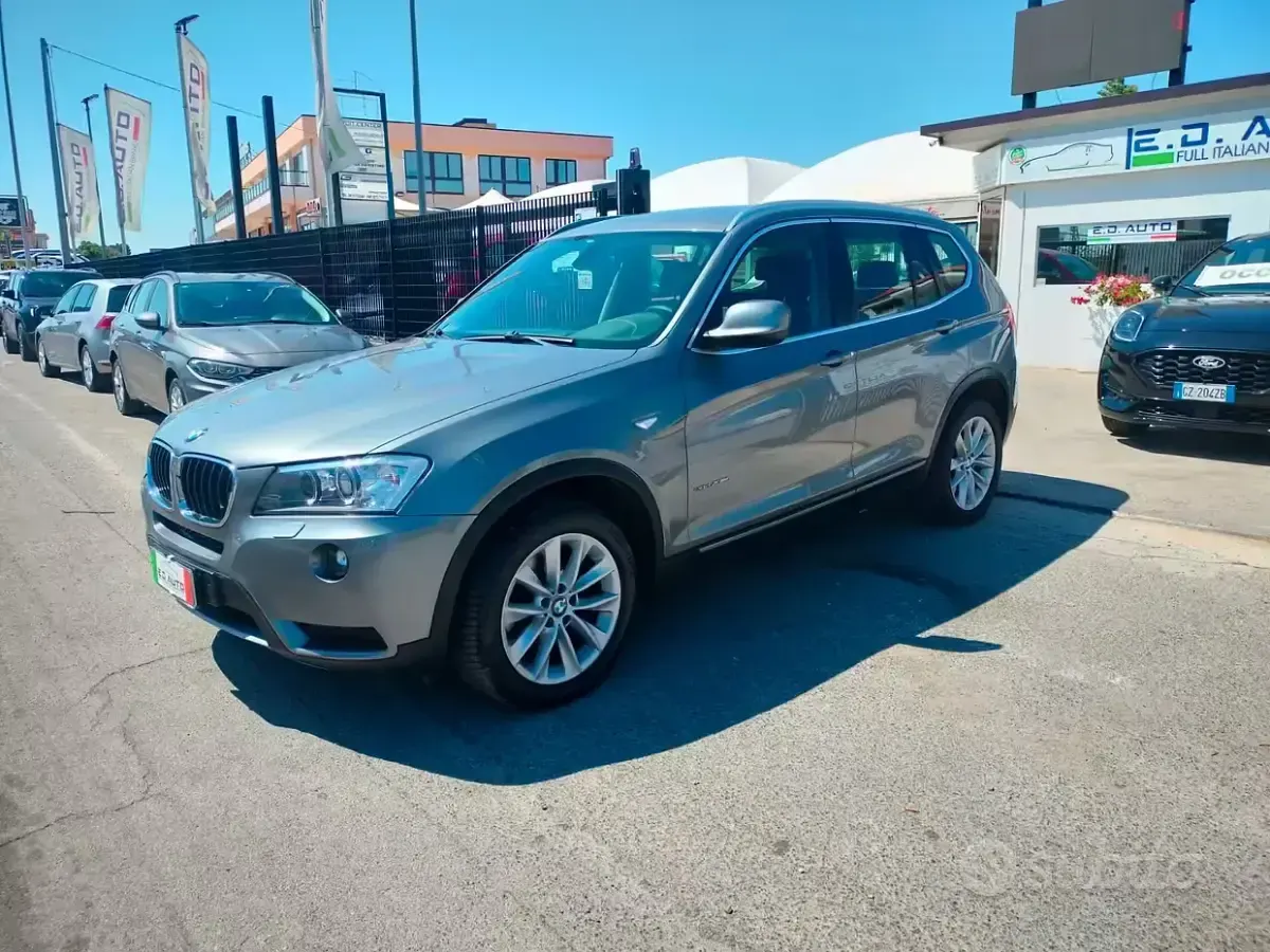 Usata BMW X3 Efficient Dynamics 184 CV (135 kW) 2012 Grigio SUV