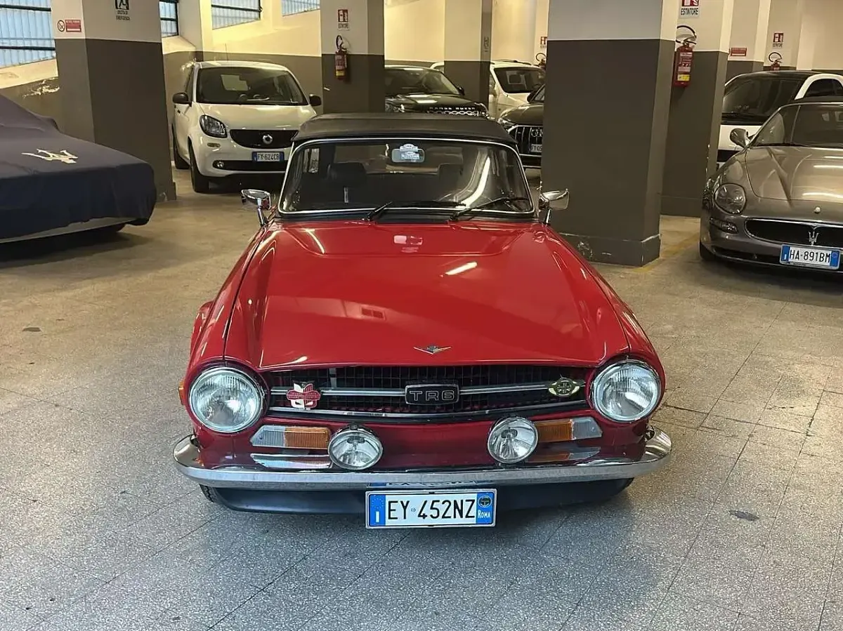 Usata Triumph TR6 150 CV (110 kW) 1973 Rosso Cabrio