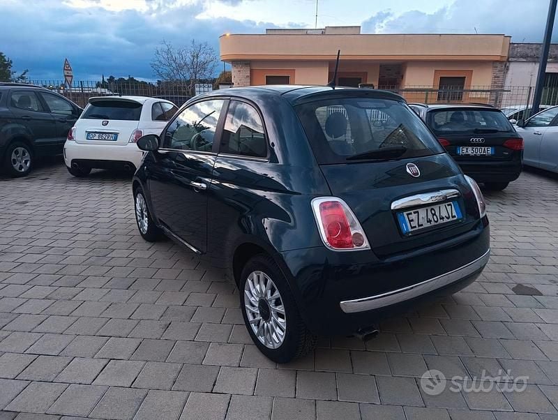 Usata Fiat 500 Lounge 69 CV (50 kW) 2015 Blu Berlina