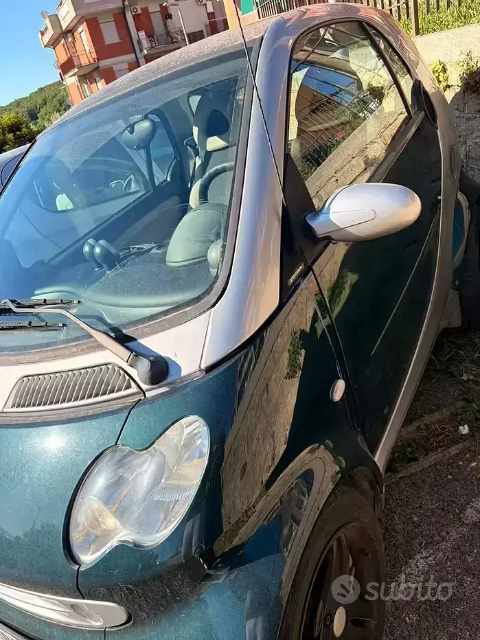 Usata Smart ForTwo Coupé 41 CV (30 kW) 2006 Verde Coupé
