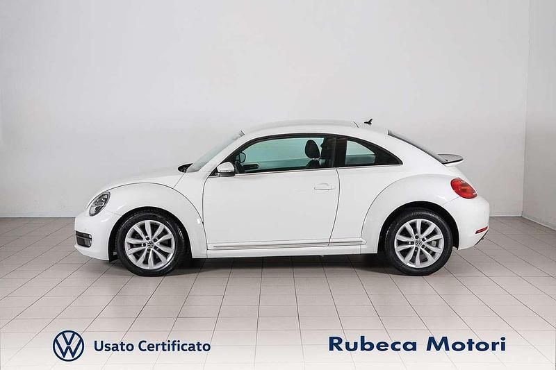 Usata VW Beetle Design 160 CV (117 kW) 2012 Bianco Utilitaria