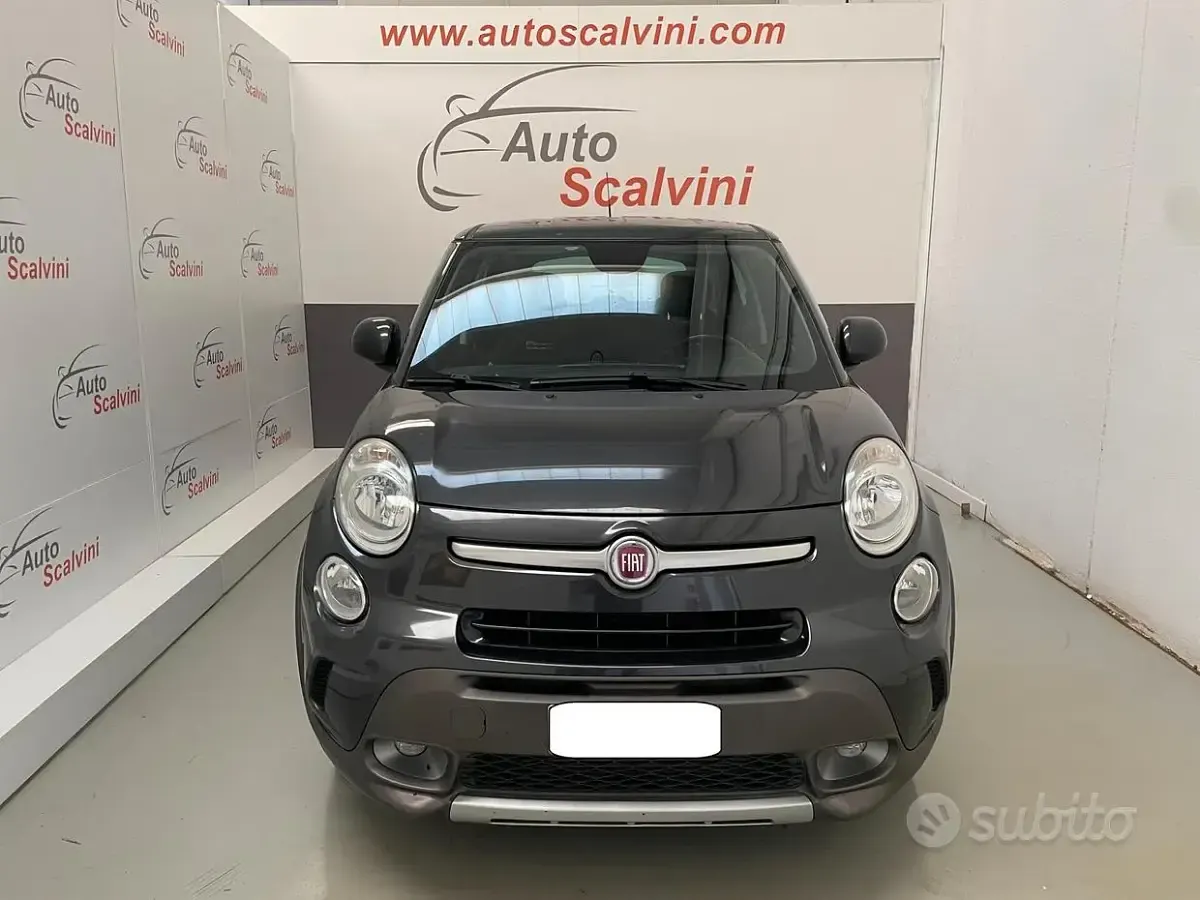 Usata Fiat 500L Trekking 95 CV (69 kW) 2015 Grigio Monovolume