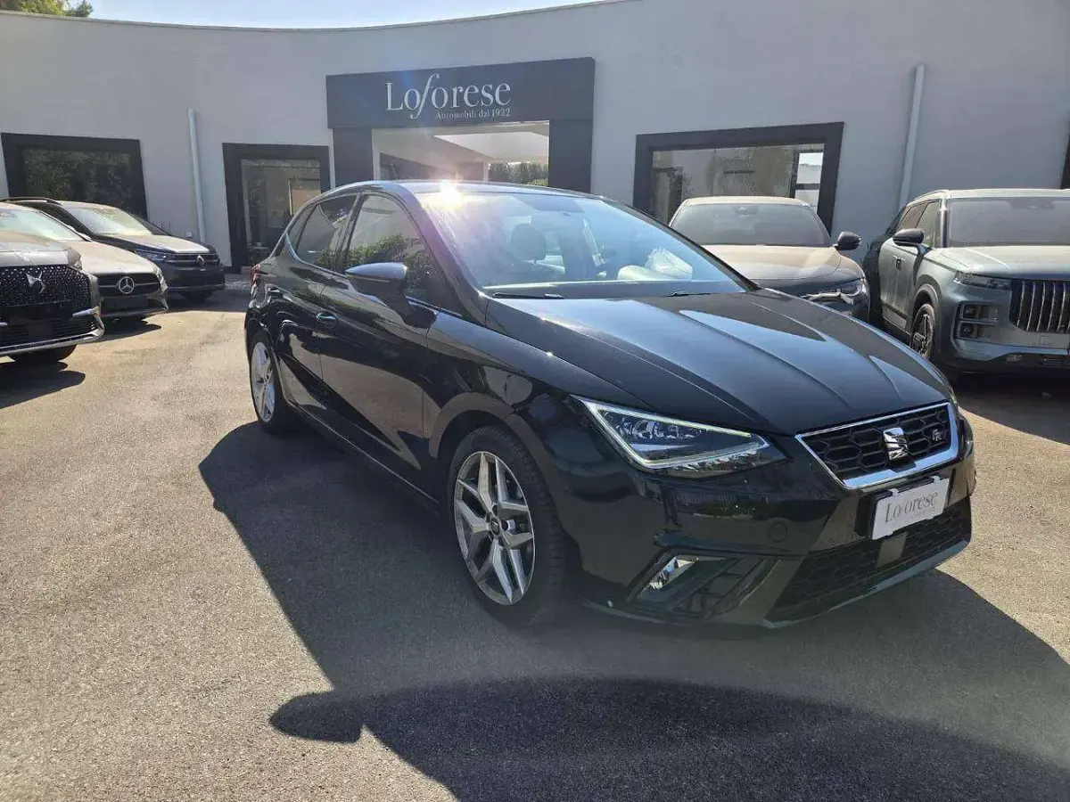 Usata Seat Ibiza FR 95 CV (69 kW) 2018 Nero Utilitaria
