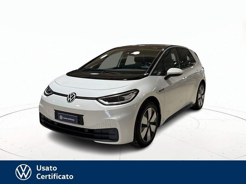 Usata VW ID.3 Life 69 kW (95 CV) 2021 Bianco pastello Utilitaria