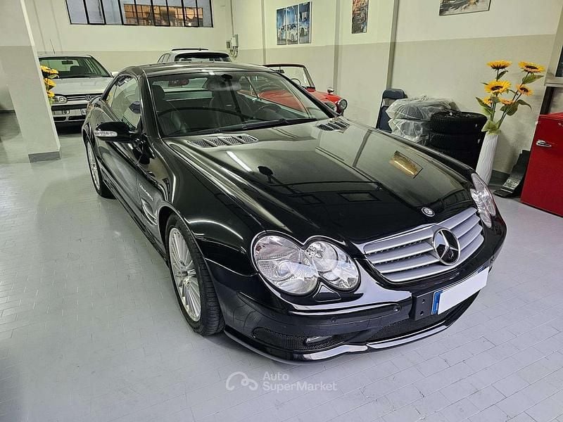 Usata Mercedes SL55 AMG AMG 476 CV (350 kW) 2002 Nero met. brillantinato Cabrio