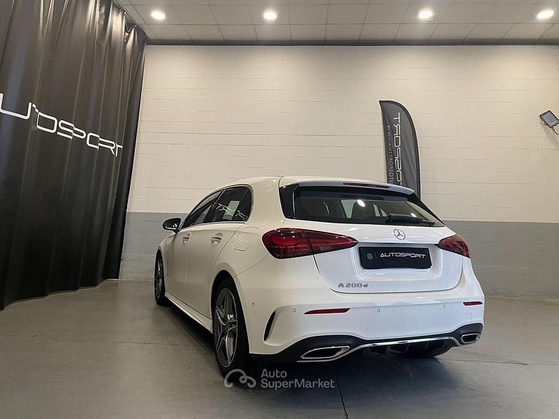 Usata Mercedes A200 AMG Line Premium 150 CV (110 kW) 2024 Bianco Berlina