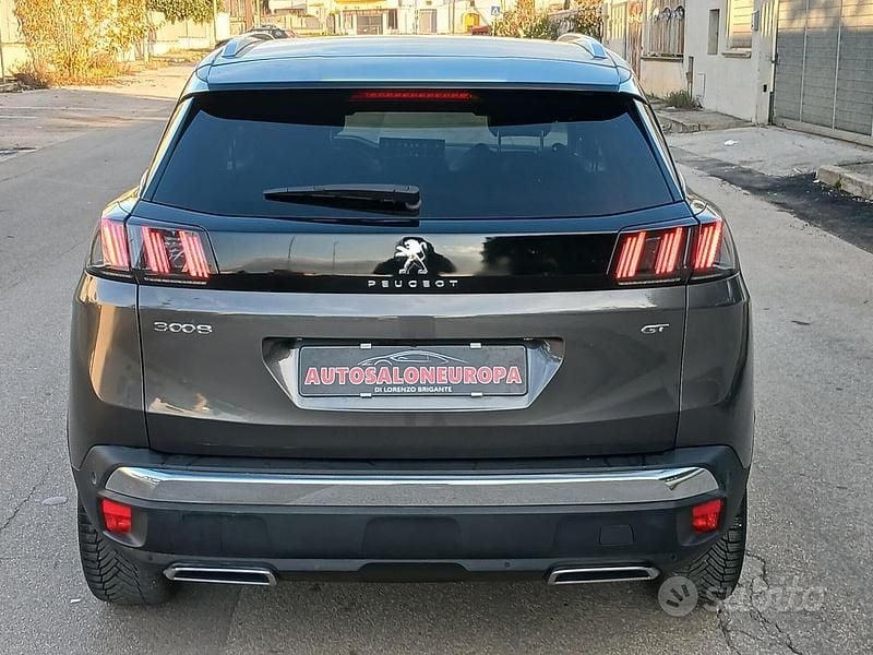 Usata Peugeot 3008 GT 131 CV (96 kW) 2021 Grigio SUV