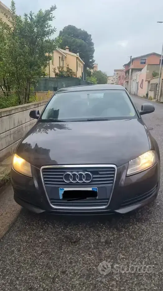 Usata Audi A3 2008 Nero Utilitaria