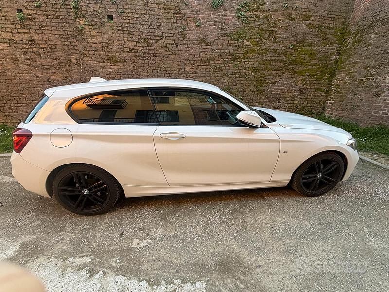 Usata BMW 116 M Sport 2019 Bianco Utilitaria