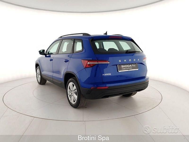 Nuova Skoda Karoq Selection 116 CV (85 kW) 2025 Blu SUV