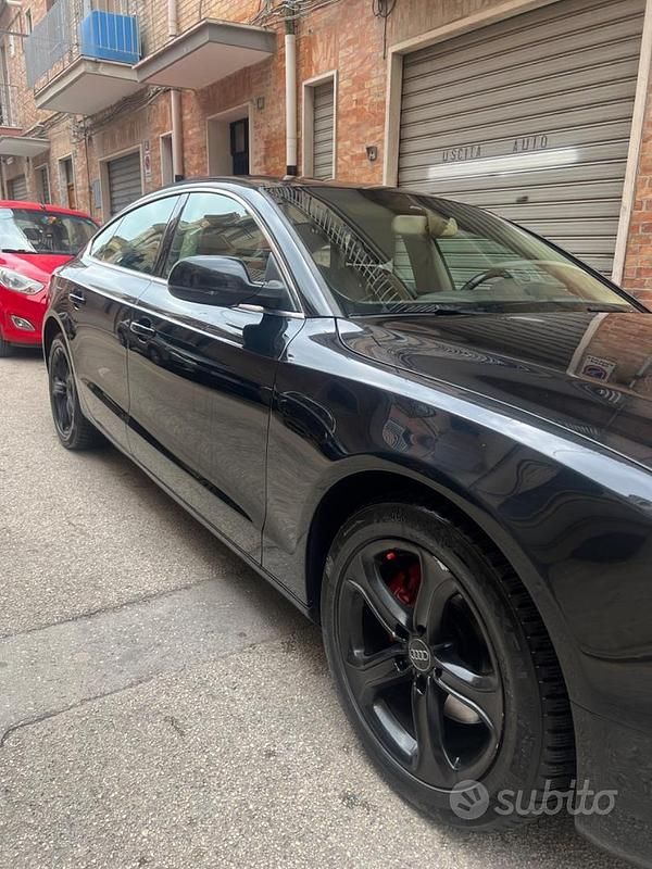 Usata Audi A5 177 CV (130 kW) 2013 Nero Berlina