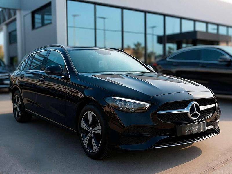 Nero met. Usata 2022 Mercedes C220 Business Station wagon | 31.990 € (Buon prezzo) - Immagine 1/4