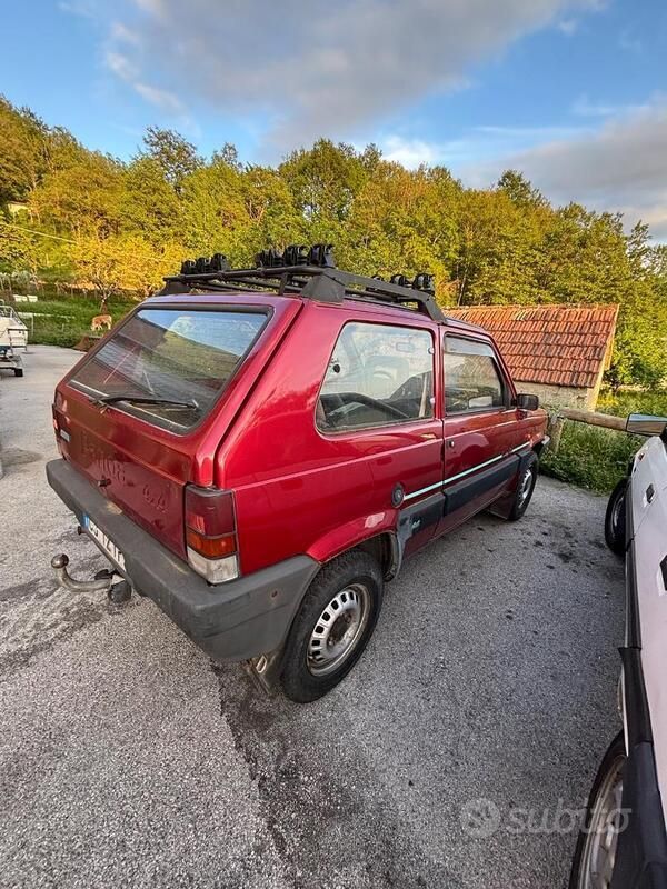 Usata Fiat Panda 1994 Rosso Utilitaria