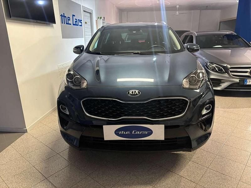 Usata Kia Sportage 126 CV (92 kW) 2020 Blu/azzurro SUV